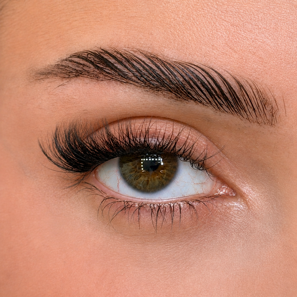 Natural Light Press-On Half Lashes
