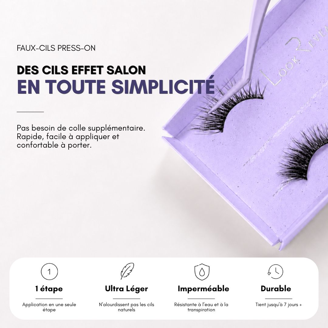 CATEYE - Press-On Half Lashes Kit de Démarrage