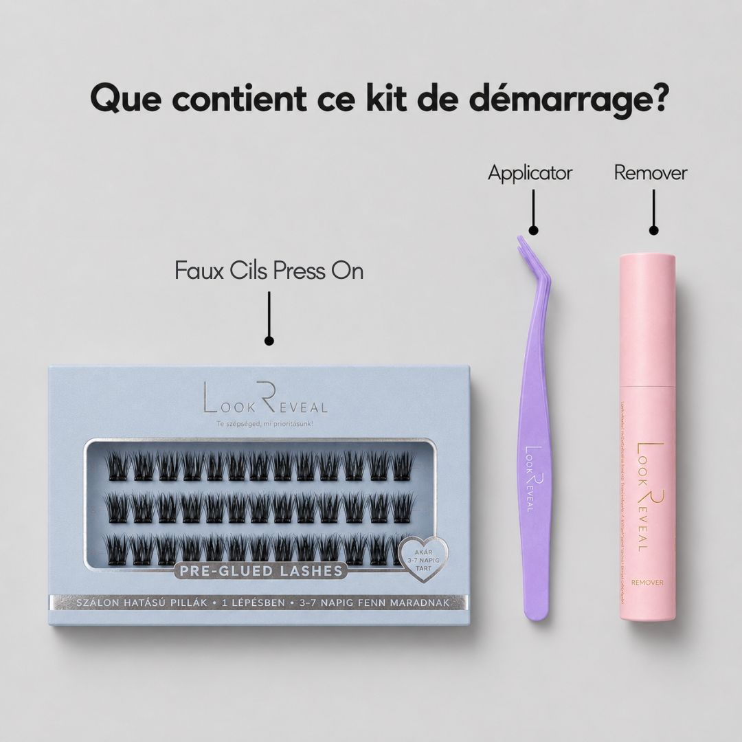 SLEEK - Faux Cils Press-On Kit de Démarrage
