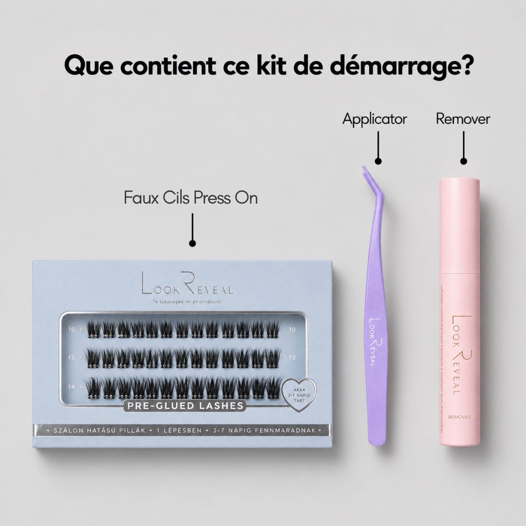 SOFT - Faux Cils Press-On Kit de Démarage