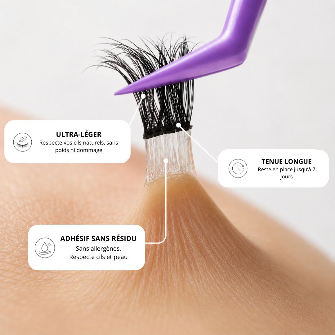 Soft Faux Cils Press-On
