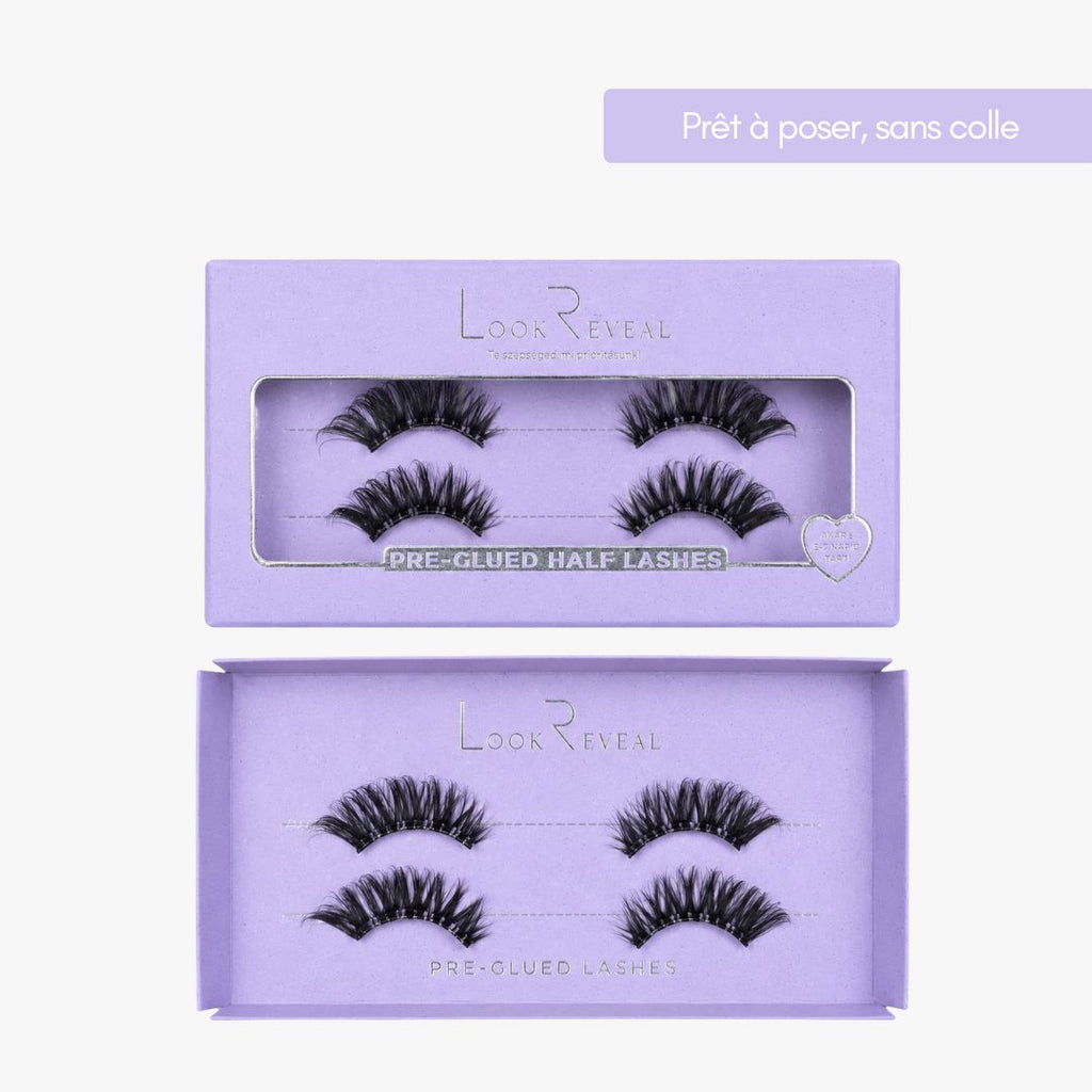 Wispy Glam Press-On Half Lashes