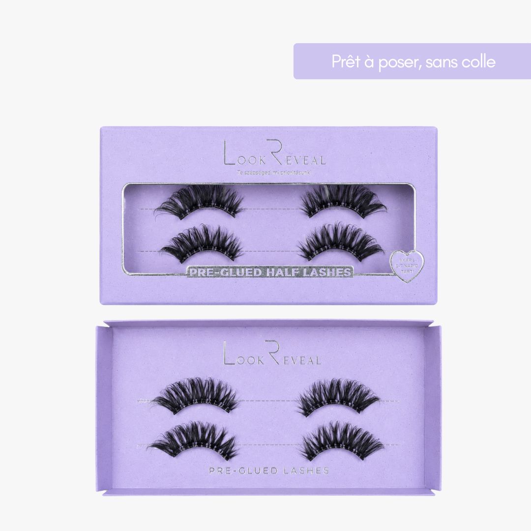 Wispy Glam Press-On Half Lashes